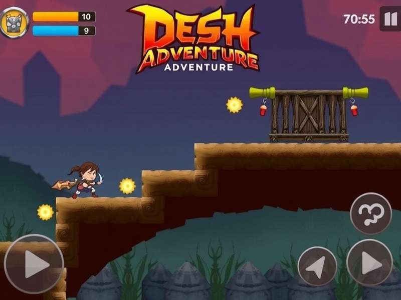 Desh Warrior Adventure gameplay screenshot